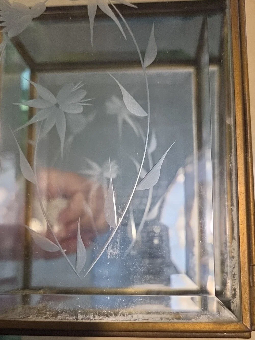Unique Vintage elegant clear
